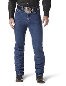 Wrangler Premium Performance Cowboy Cut Slim Fit Jeans da Uomo, Taglia Unica, Scuro Slavato, 31 W/32 L