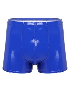 Perizoma Uomo In Ecopelle Wetlook Con O-Ring E Zip - Intimo Erotico Sexy, Jockstrap Aperto - Foto 7