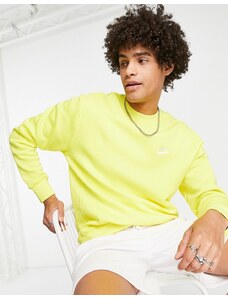 Nike Club - Felpa giallo strike
