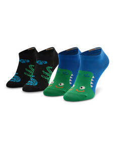 Set di 2 paia di calzini corti da bambini Happy Socks