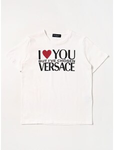 Young Versace T-shirt Versace Young con logo I Love You