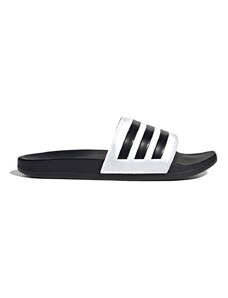 adidas performance adidas - Adilette Comfort - Sliders comode nere e bianche-Bianco
