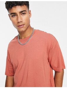 New Look - T-shirt oversize arancione