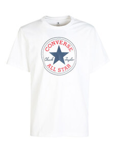 Converse T-shirt Uomo In Cotone Manica Corta Bianco Taglia Xxl