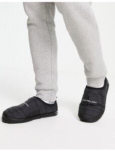 Calvin Klein Jeans - Pantofole imbottite nere-Nero