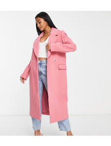 Forever New Petite - Cappotto oversize rosa