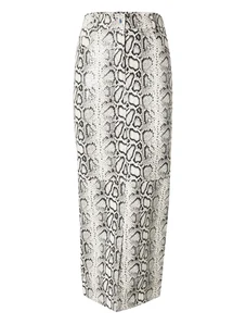 Stradivarius Gonna midi in rete con stampa a fiori su base scura