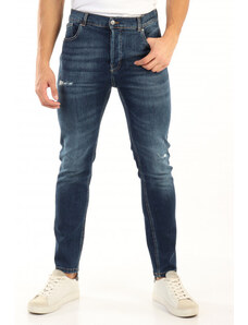 Alessandrini Pantaloni Daniele Alessandrini Jeans Trouser Uomo Blu P3076N6523500 123 