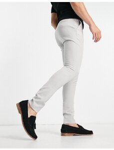 ASOS DESIGN - Pantaloni super skinny eleganti, colore grigio