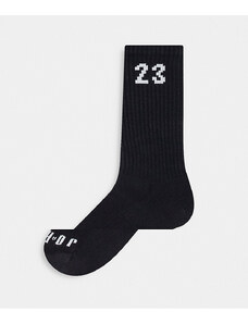 Jordan - Essentials - Confezione da 3 paia di calzini neri-Nero