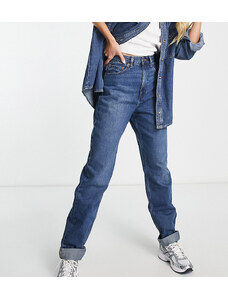 ASOS Tall ASOS DESIGN Tall - Mom jeans extra larghi a vita alta lavaggio medio-Blu