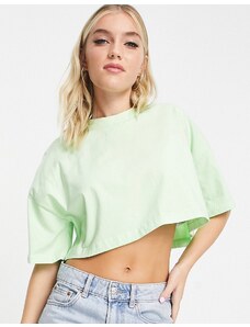 Quiksilver - T-shirt corta oversize verde