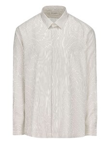 Camicia in cotone da Uomo di Saint Laurent in Bianco Uomo Abbigliamento da Camicie da Camicie casual e con bottoni 