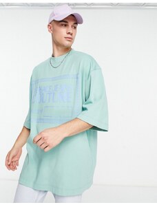 Versace Jeans Couture - Piece - T-shirt oversize verde