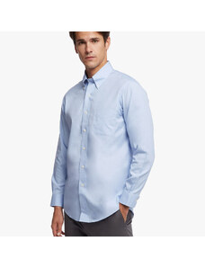 Brooks Brothers Camicia elegante Milano slim fit in pinpoint non-iron, colletto button-down - male Camicie eleganti Azzurro 14H