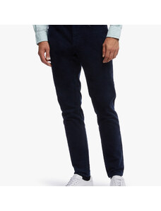 Brooks Brothers Pantalone Milano slim fit, in velluto a coste - male Pantaloni casual Blu navy 32