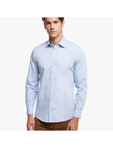Brooks Brothers Camicia elegante Milano slim fit in pinpoint non-iron, colletto Ainsley - male Camicie eleganti Azzurro 15H