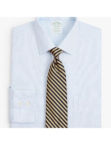 Brooks Brothers Camicia elegante Milano slim fit in twill non-iron, colletto Ainsley - male Camicie eleganti Celeste 14H