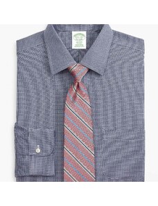 Brooks Brothers Camicia elegante Milano slim fit in dobby non-iron, colletto Ainsley - male Camicie eleganti Blu ghiaccio 15
