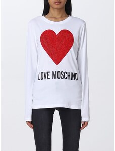 T-shirt Love Moschino con big logo