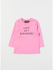 T-shirt Dsquared2 Junior con scritta "Love you"