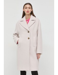 Pinko cappotto in lana donna colore grigio