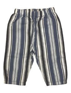 MODA BAMBINI Pantaloni NO STYLE Grigio/Bianco 6-9M NoName Pantaloni di stoffa sconto 99% 
