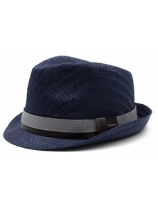 Cappello unisex in paglia HAT YOU - CEP0631 Blu