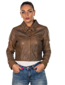 Leather Trend Camilla - Giacca Donna Cuoio in vera pelle