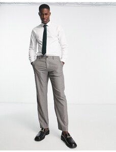 Selected Homme - Pantaloni ampi da abito grigio mélange