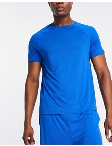 HIIT - T-shirt da allenamento in rete blu