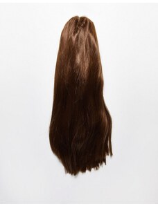 LullaBellz - The Yasmine - Parrucca di capelli lisci con retina frontale - Chestnut Brown-Castano