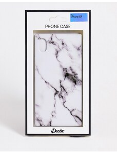 Phone Accessories iDecoz - Custodia per iPhone in bianco marmorizzato