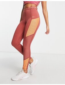 Nike Training Nike - Pro Training Femme Dri-FIT - Leggings a vita alta rosa-Rosso