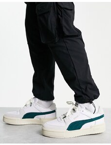PUMA - CA Pro Ivy League - Sneakers bianco sporco con dettagli verdi-Multicolore