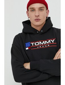 Tommy Jeans felpa uomo con cappuccio