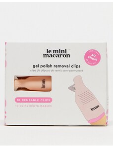 Le Mini Macaron - Clip per rimuovere lo smalto in gel-Nessun colore