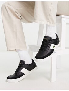 Lacoste - Court-Master Pro - Sneakers bianche e nere-Nero
