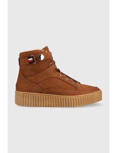 Tommy Hilfiger sneakers in pelle Warmlined Lace Up Boot
