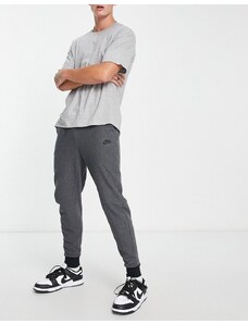 Nike - Tech Fleece - Joggers invernali in pile tecnico grigio antracite-Nero