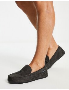 Polo Ralph Lauren - Declan - Mocassini pantofole antracite-Grigio