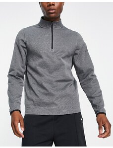 Nike Golf - Victory Therma-FIT - Top nero con zip corta