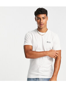Barbour International - Throttle - T-shirt slim fit bianca con logo - In esclusiva per ASOS-Bianco