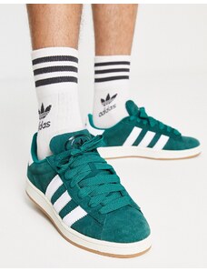 adidas Originals - Campus - Sneakers anni '00 verde bosco-Blu navy