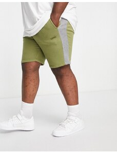 Levi's - Pantaloncini in jersey verde oliva con logo piccolo