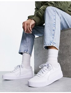 PUMA - Carina - Sneakers bianche-Bianco