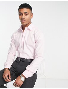 Ben Sherman - Camicia in twill rosa