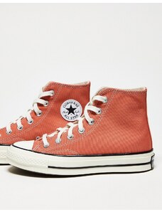 Converse - Chuck 70 Hi - Sneakers alte color ruggine-Giallo