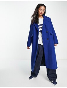 Vero Moda - Cappotto oversize elegante blu cobalto