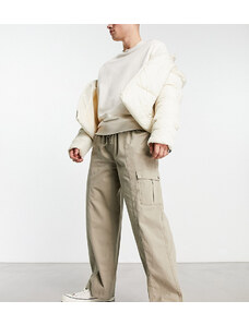 Reclaimed Vintage - Pantaloni cargo color pietra-Multicolore